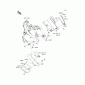 Схема вузла: Cowling(center) для Kawasaki EX650 Ninja 650