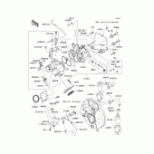 Схема вузла: Throttle(1/2) для Kawasaki VN1600 Vulcan 1600 Classic