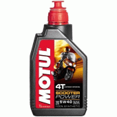 Моторное масло Motul SCOOTER POWER 4T SAE 5W40 MA, 1 литр