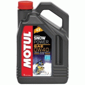 Масло Motul SNOWPOWER 4T SAE 0W40, 4 литра