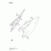 Схема узла: Боковые панели для Suzuki RM-Z450