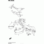Схема вузла: Приладова панель Suzuki GSX1300 Hayabusa