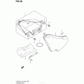 Схема узла: Бардачок для Suzuki VZ800 Boulevard M50