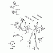 Схема вузла: Електропроводка для Suzuki DR400