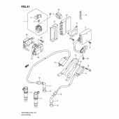 Схема вузла: Електрообладнання (Vzr1800l2 e24) для Suzuki VZR1800 Intruder M1800R/ Boulevard M109R