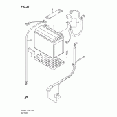 Схема вузла: Акумулятори (Dl650l1 e2) для Suzuki DL650 V-Strom