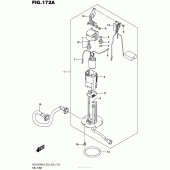 Схема узла: Топливный насос для Suzuki GSX1300 Hayabusa