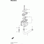 Схема вузла: Паливний кран Suzuki DR-Z400 DR-Z400S