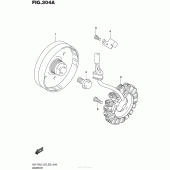 Схема вузла: Генератор для Suzuki GSX-R750