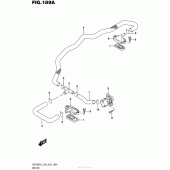 Схема вузла: Система індукції повітря (Vzr1800L7 E28) для Suzuki VZR1800 Boulevard M109R BOSS