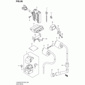 Схема вузла: Електроустаткування (Model k6/k7/k8) для Suzuki VL800 Boulevard C50T