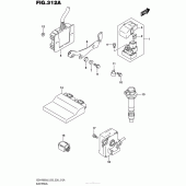 Схема узла: Электрооборудование (Gsx-R600L6 E03) для Suzuki GSX-R600
