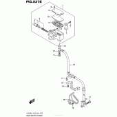 Схема вузла: Передній гальмівний циліндр (Vl1500Tl7 E03) для Suzuki VL1500 Boulevard C90T BOSS