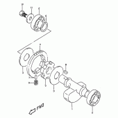 Схема вузла: Балансувальний вал для Suzuki DR350