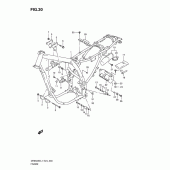 Схема узла: Рама для Suzuki DR650 DR650SE