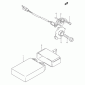 Схема вузла: Імпульсний датчик (Model p/r/s) для Suzuki RF600