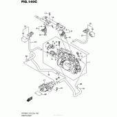 Схема вузла: Throttle Body (Vzr1800Bzl7 E28) для Suzuki VZR1800 Boulevard M109R BOSS