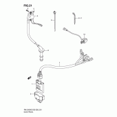Схема вузла: Електроустаткування для Suzuki RM-Z450