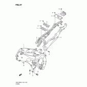 Схема узла: Рама для Suzuki GSX-R600