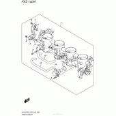 Схема узла: Дроссельная заслонка для Suzuki GSX-S750