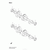 Схема узла: Балансировочный вал для Suzuki AN650 Burgman (EU analogue of SkyWave)