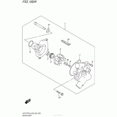 Схема вузла: Водяний насос Suzuki GSX-S750