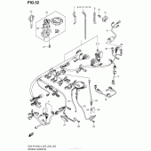 Схема вузла: Wiring Harness (Gsx-R1000L4 E03) для Suzuki GSX-R1000