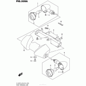Схема вузла: Передні поворотники Suzuki VL1500 Boulevard C90T