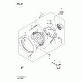 Схема вузла: Фара (E24) для Suzuki VZ800 Intruder M800/Boulevard M50