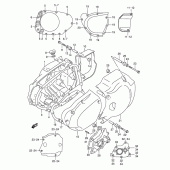 Схема вузла: Кришки картера для Suzuki VL1500 Intruder C1500/Boulevard C90