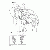 Схема узла: Радиатор (Model m) для Suzuki RM125