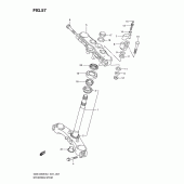 Схема узла: Рулевая траверса для Suzuki GSX1250