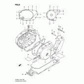 Схема вузла: Кришки картера для Suzuki VL800 Intruder C800C/ Boulevard C50C