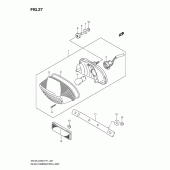 Схема узла: Задний фонарь (Стоп-сигнал) для Suzuki EN125