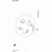 Схема узла: Замки для Suzuki VL1500 Boulevard C90 B.O.S.S