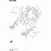 Схема вузла: Бічні панелі (Ykv,yvz) для Suzuki GSX-R1000