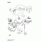 Схема вузла: Електропроводка (Dr-z400sl2 e28) для Suzuki DR-Z400 DR-Z400S