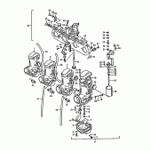 Схема узла: Карбюратор для Suzuki GS1000