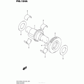 Схема вузла: Балансувальний вал для Suzuki GSX-R1000