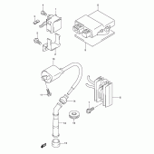 Схема вузла: Електроустаткування для Suzuki DR-Z400 DR-Z400S