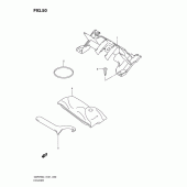 Схема узла: Держатель инструмента для Suzuki GSR750