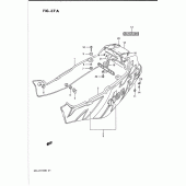 Схема вузла: Бічні панелі (Model n) для Suzuki GSX-R1100