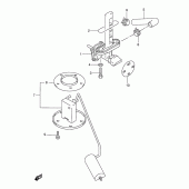 Схема вузла: Паливний кран Suzuki GSX600 Katana