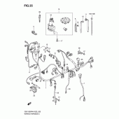 Схема вузла: Електропроводка Suzuki GSX1300 Hayabusa