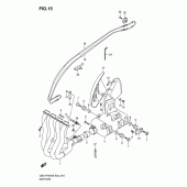 Схема вузла: Вихлопна система для Suzuki GSX-R750