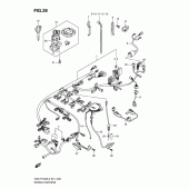 Схема узла: Электропроводка (Gsx-r1000l2 e21) для Suzuki GSX-R1000