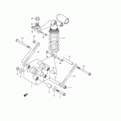 Схема вузла: Важіль прогресії для Suzuki GSX-R1000