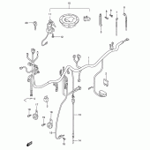 Схема вузла: Електропроводка для Suzuki GSX750