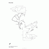 Схема узла: Side Cowling (Gsx-R1000Zl3 E28) для Suzuki GSX-R1000