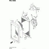 Схема вузла: Радіатор для Suzuki VZ1500 Boulevard M90